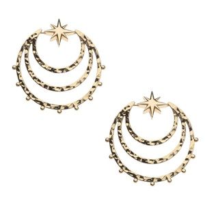 Jane Win | FOREVER Moon & Star Earrings | 14k Gold Plated  🌙